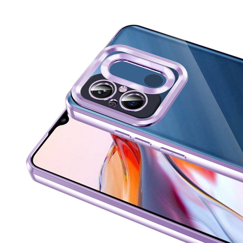 Bal-z Xiaomi Redmi 12C Kılıf Kamera Korumalı Logo Gösteren  Omega Kapak