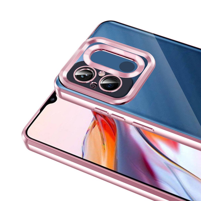 Bal-z Xiaomi Redmi 12C Kılıf Kamera Korumalı Logo Gösteren  Omega Kapak