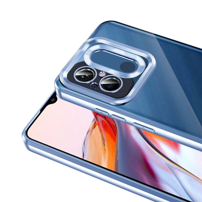 Bal-z Xiaomi Redmi 12C Kılıf Kamera Korumalı Logo Gösteren  Omega Kapak