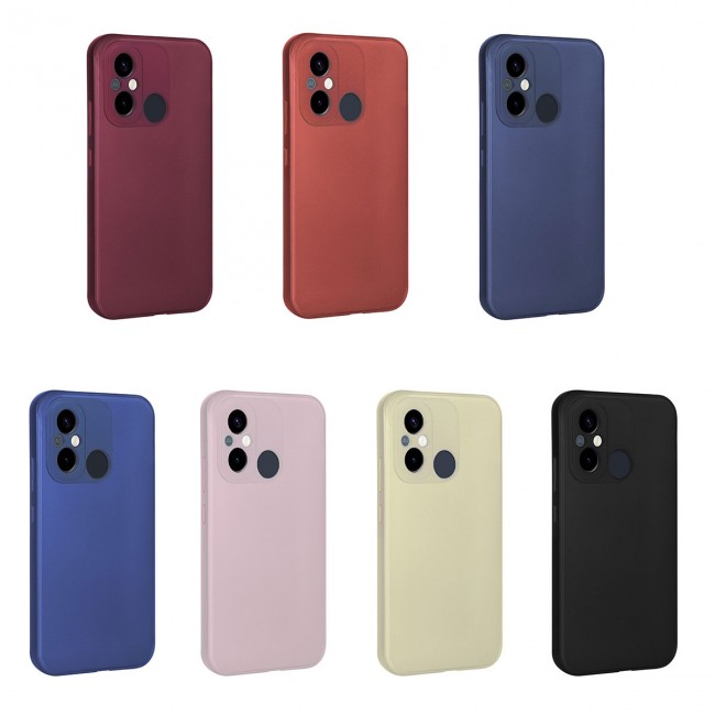 Xiaomi Redmi 12C Kılıf Zore Premier Silikon Kapak Xiaomi Redmi 12C Kılıf Zore Premier Silikon Kapak