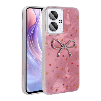 Bal-z Xiaomi Redmi 13C Kılıf Kamera Korumalı Figürlü Zore Ponti Silikon Kapak