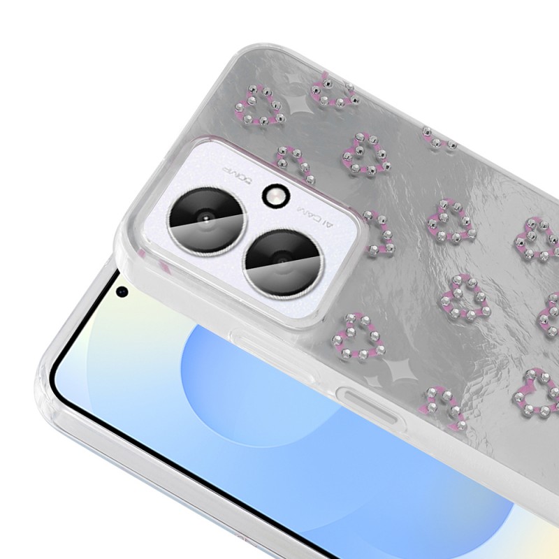 Bal-z Xiaomi Redmi 13C Kılıf Kamera Korumalı Figürlü Zore Ponti Silikon Kapak