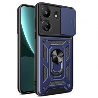 Xiaomi Redmi 13C Kılıf Magnetik Standlı Kamera Korumalı Zore Sürgülü Vega Kapak Xiaomi Redmi 13C Kılıf Magnetik Standlı Kamera Korumalı Zore Sürgülü Vega Kapak
