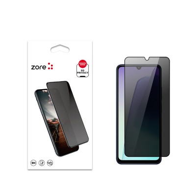Bal-z Xiaomi Redmi 14C 4G  New 5D Privacy Temperli Ekran Koruyucu