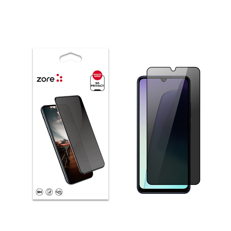 Bal-z Xiaomi Redmi 14C 4G  New 5D Privacy Temperli Ekran Koruyucu