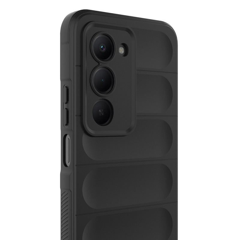 Bal-z Xiaomi Redmi 15 Kılıf Esnek TPU Oyuklu Arka Yüzey Tasarımlı  Etnik Silikon Kapak