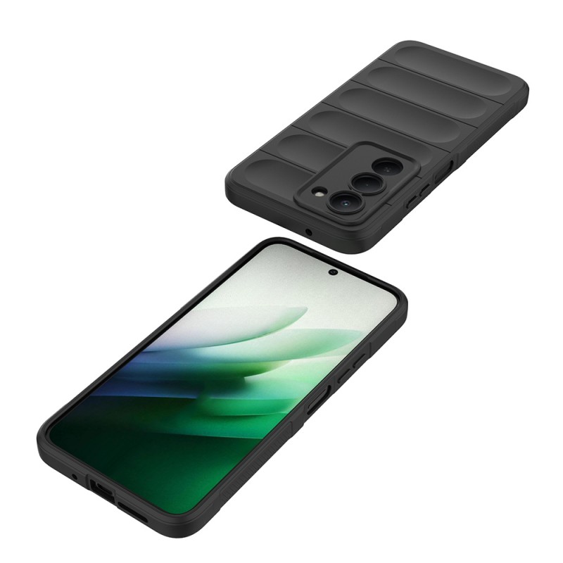 Bal-z Xiaomi Redmi 15 Kılıf Esnek TPU Oyuklu Arka Yüzey Tasarımlı  Etnik Silikon Kapak