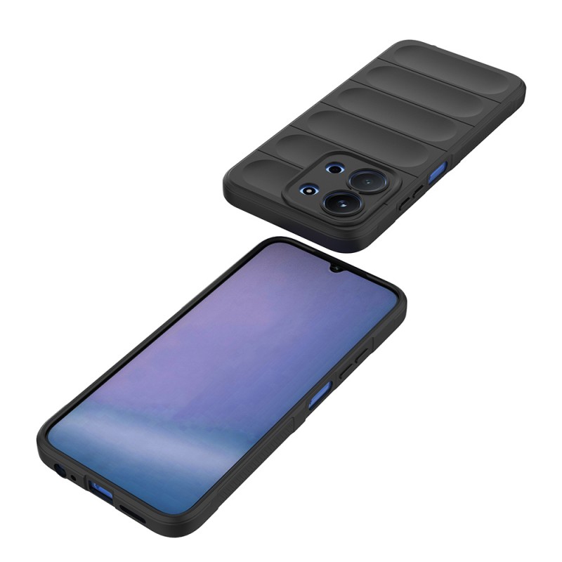 Bal-z Xiaomi Redmi 15C 4G Kılıf Esnek TPU Oyuklu Arka Yüzey Tasarımlı  Etnik Silikon Kapak