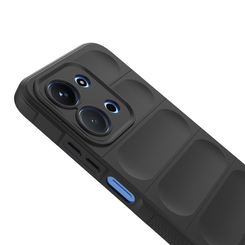 Bal-z Xiaomi Redmi 15C 4G Kılıf Esnek TPU Oyuklu Arka Yüzey Tasarımlı  Etnik Silikon Kapak