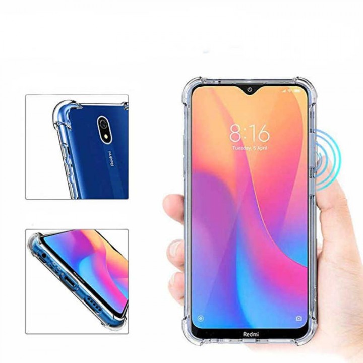 Xiaomi Redmi 8A Kılıf Zore Nitro Anti Shock Silikon