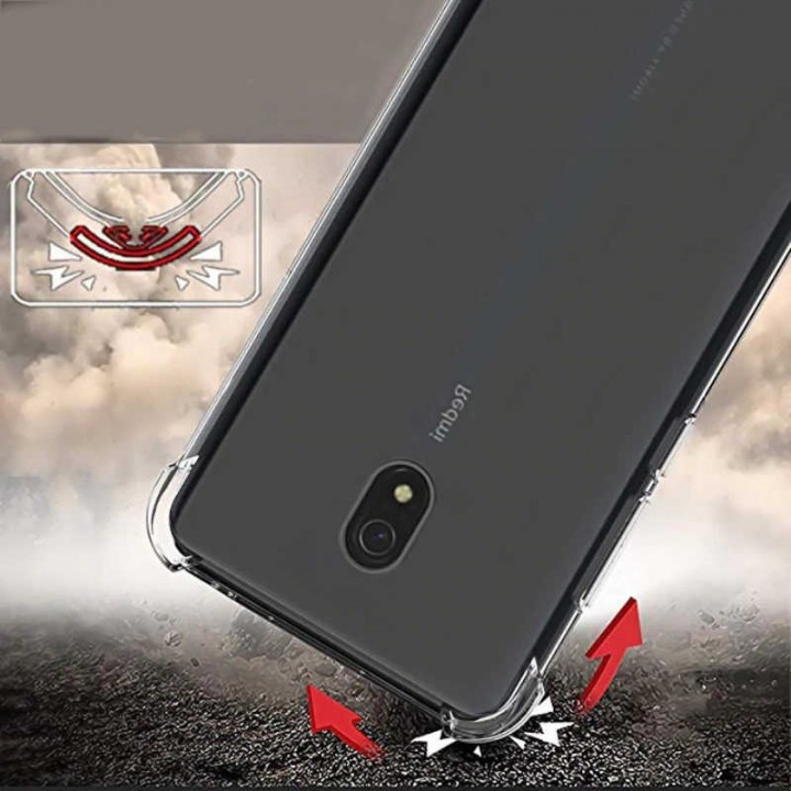 Xiaomi Redmi 8A Kılıf Zore Nitro Anti Shock Silikon