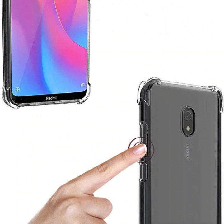 Xiaomi Redmi 8A Kılıf Zore Nitro Anti Shock Silikon