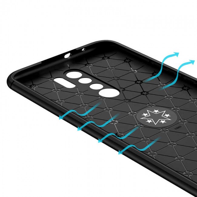 Xiaomi Redmi 9 Kılıf Zore Ravel Silikon Kapak Xiaomi Redmi 9 Kılıf Zore Ravel Silikon Kapak