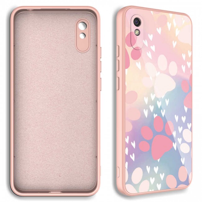 Xiaomi Redmi 9A Kılıf Kamera Korumalı Desenli Sert Silikon Zore Epoksi Kapak Xiaomi Redmi 9A Kılıf Kamera Korumalı Desenli Sert Silikon Zore Epoksi Kapak