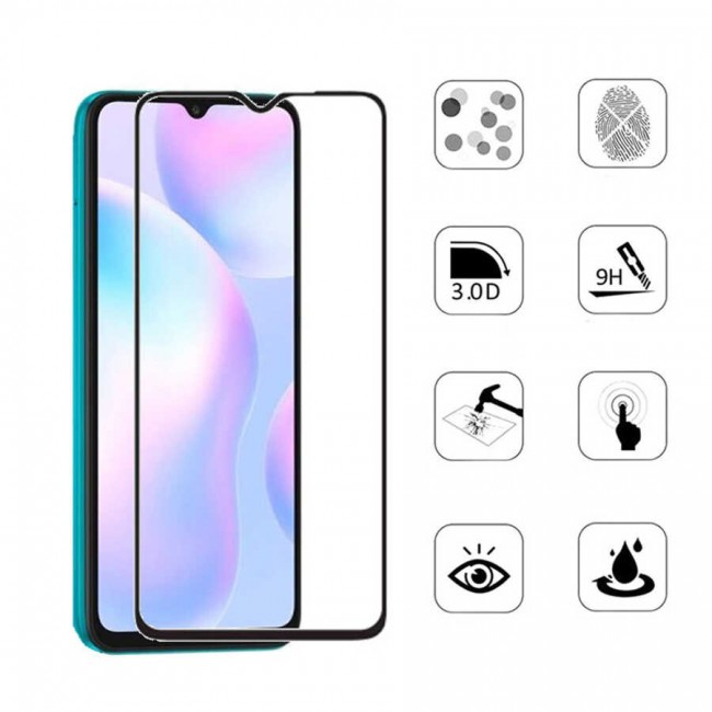 Xiaomi Redmi 9A Zore Kenarları Kırılmaya Dayanıklı Cam Ekran Koruyucu Xiaomi Redmi 9A Zore Kenarları Kırılmaya Dayanıklı Cam Ekran Koruyucu