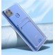 Xiaomi Redmi 9C Kılıf Kartlıklı Şeffaf Zore Setra Clear Silikon Kapak Xiaomi Redmi 9C Kılıf Kartlıklı Şeffaf Zore Setra Clear Silikon Kapak