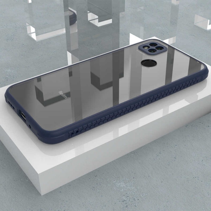 Bal-z Xiaomi Redmi 9C Kılıf ​​ Kaff Kapak