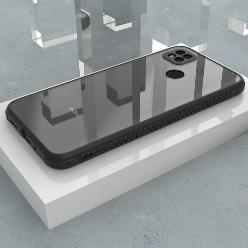 Bal-z Xiaomi Redmi 9C Kılıf ​​ Kaff Kapak