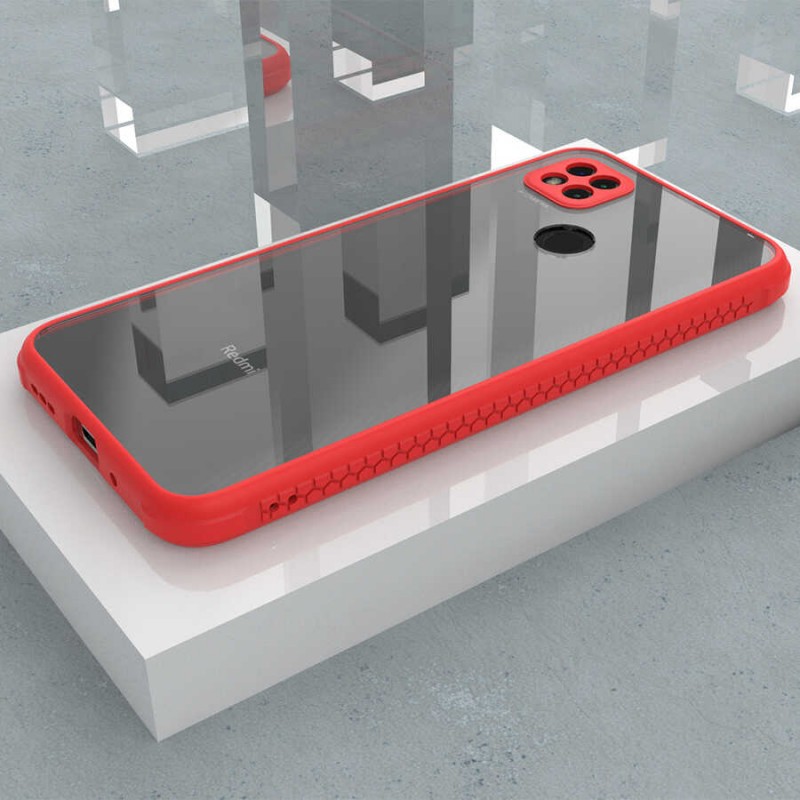 Bal-z Xiaomi Redmi 9C Kılıf ​​ Kaff Kapak