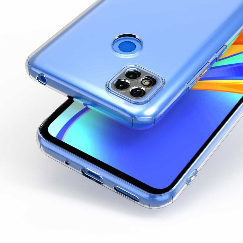 Bal-z Xiaomi Redmi 9C Kılıf  Kamera Korumalı Süper Silikon Kapak
