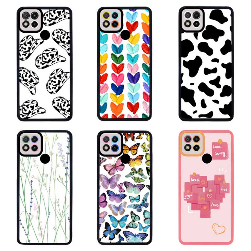 Bal-z Xiaomi Redmi 9C Kılıf  M-Fit Desenli Kapak