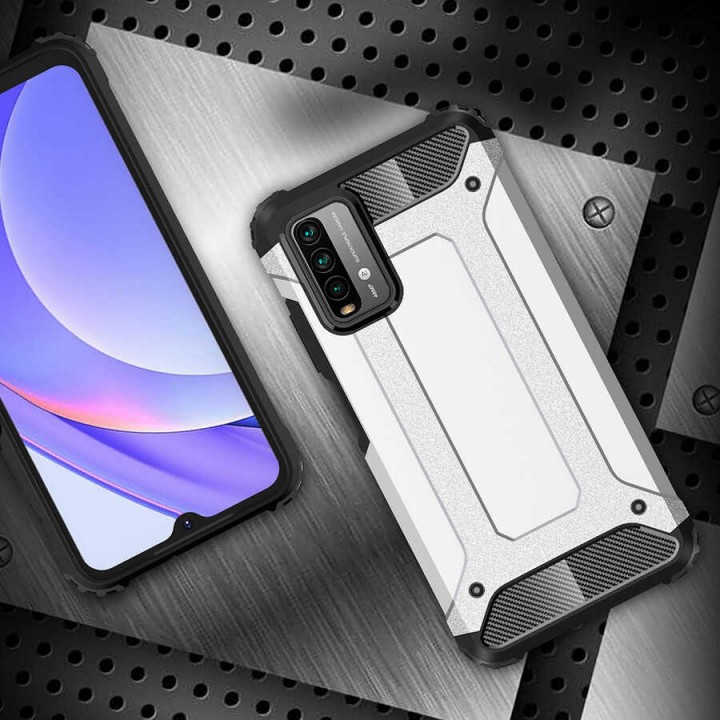 Xiaomi Redmi 9T Kılıf Zore Crash Silikon Kapak