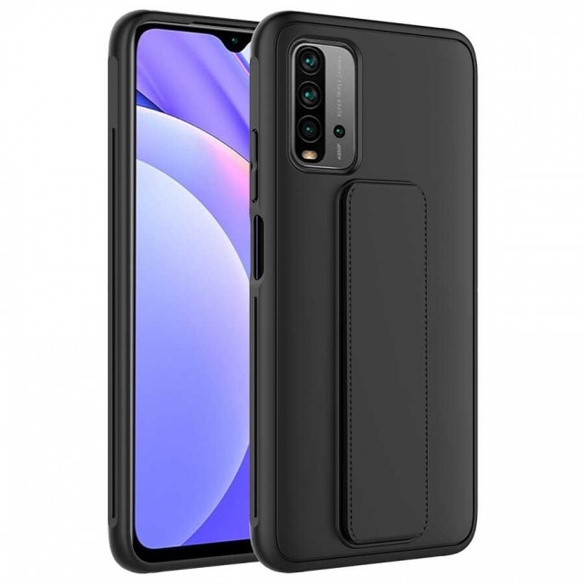Xiaomi Redmi 9T Kılıf Zore Qstand Kapak Xiaomi Redmi 9T Kılıf Zore Qstand Kapak