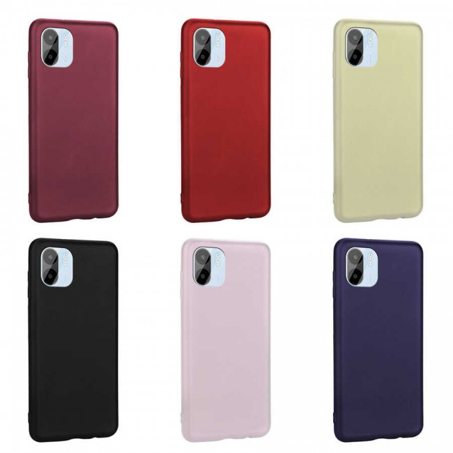Xiaomi Redmi A1 Kılıf Zore Premier Silikon Kapak Xiaomi Redmi A1 Kılıf Zore Premier Silikon Kapak