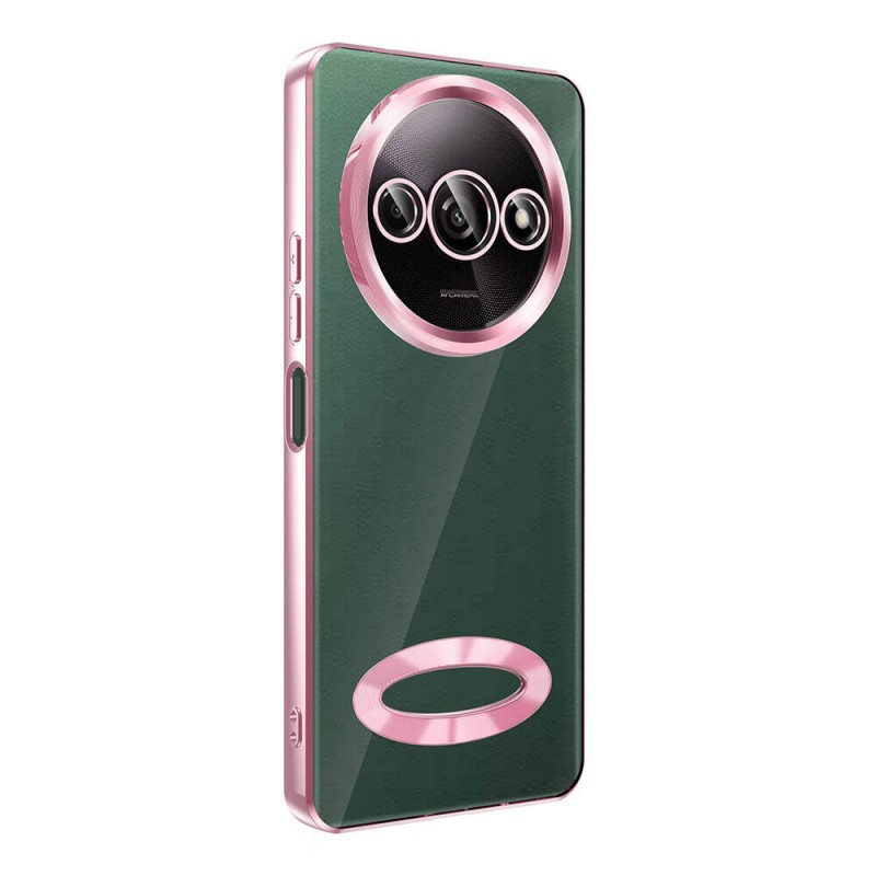 Bal-z Xiaomi Redmi A3 4G 2024 Kılıf Kamera Korumalı Logo Gösteren  Omega Kapak