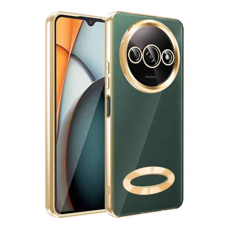 Bal-z Xiaomi Redmi A3 4G 2024 Kılıf Kamera Korumalı Logo Gösteren  Omega Kapak
