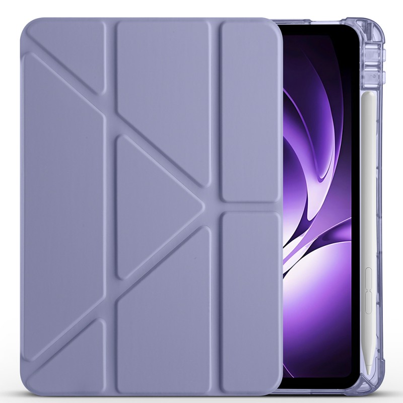 Bal-z Xiaomi Redmi K Pad Kılıf  Tri Folding Kalem Bölmeli Standlı Kılıf