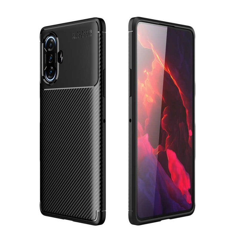 Bal-z Xiaomi Redmi K40 Gaming Kılıf  Negro Silikon Kapak