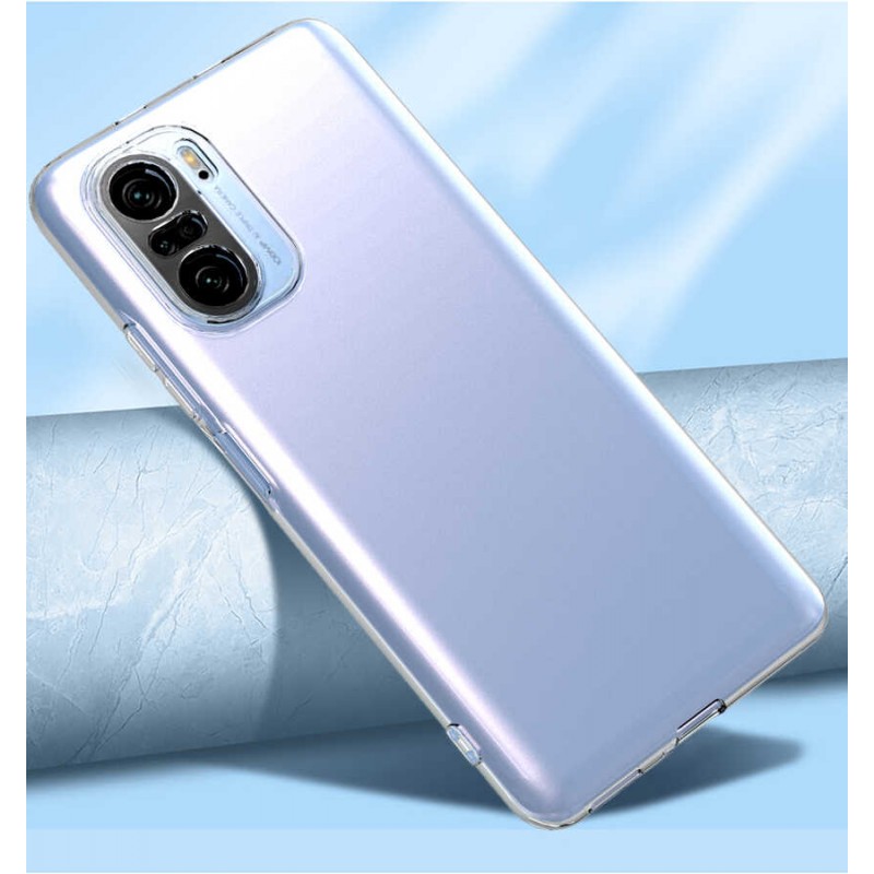 Bal-z Xiaomi Redmi K40 Kılıf  Kamera Korumalı Süper Silikon Kapak