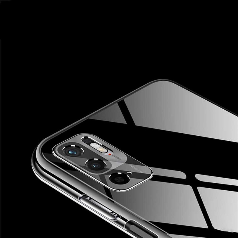 Bal-z Xiaomi Redmi Note 10 5G Kılıf  Kamera Korumalı Süper Silikon Kapak