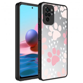 Xiaomi Redmi Note 10 Kılıf Aynalı Desenli Kamera Korumalı Parlak Zore Mirror Kapak Xiaomi Redmi Note 10 Kılıf Aynalı Desenli Kamera Korumalı Parlak Zore Mirror Kapak