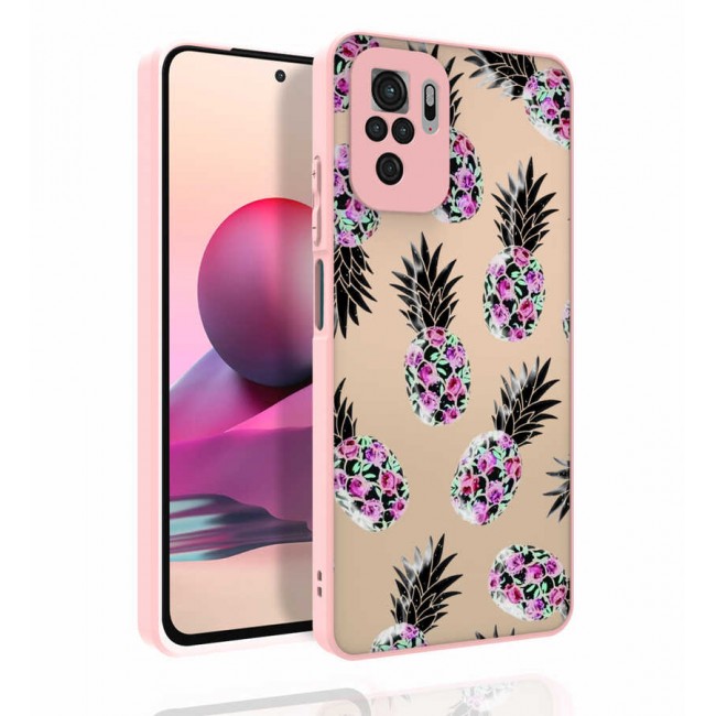 Xiaomi Redmi Note 10 Kılıf Desenli Kamera Korumalı Parlak Zore Nora Kapak Xiaomi Redmi Note 10 Kılıf Desenli Kamera Korumalı Parlak Zore Nora Kapak