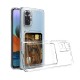 Xiaomi Redmi Note 10 Pro Kılıf Kartlıklı Şeffaf Zore Setra Clear Silikon Kapak Xiaomi Redmi Note 10 Pro Kılıf Kartlıklı Şeffaf Zore Setra Clear Silikon Kapak