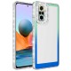 Xiaomi Redmi Note 10 Pro Kılıf Simli ve Renk Geçiş Tasarımlı Lens Korumalı Zore Park Kapak Xiaomi Redmi Note 10 Pro Kılıf Simli ve Renk Geçiş Tasarımlı Lens Korumalı Zore Park Kapak