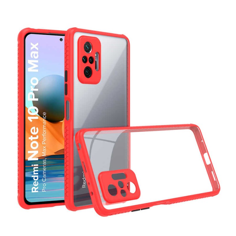 Bal-z Xiaomi Redmi Note 10 Pro Kılıf ​​ Kaff Kapak