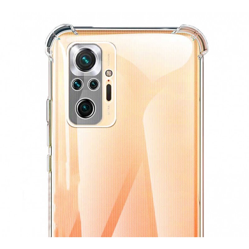 Bal-z Xiaomi Redmi Note 10 Pro Kılıf  Kamera Korumalı Nitro Anti Shock Silikon