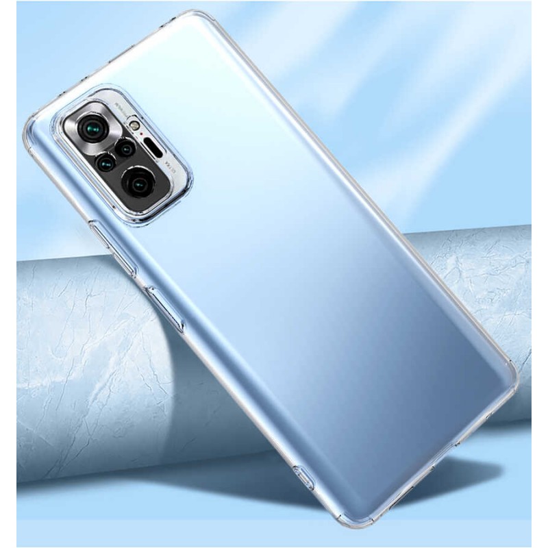 Bal-z Xiaomi Redmi Note 10 Pro Kılıf  Kamera Korumalı Süper Silikon Kapak