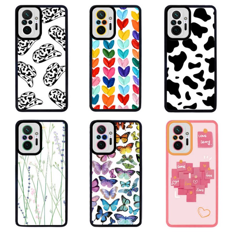 Bal-z Xiaomi Redmi Note 10 Pro Kılıf  M-Fit Desenli Kapak