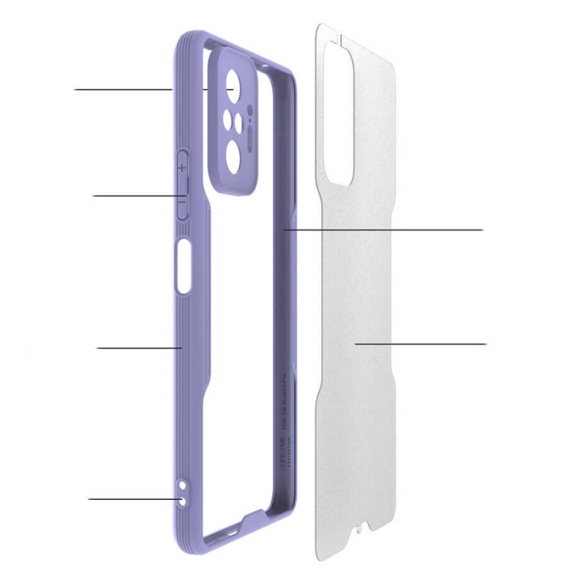 Bal-z Xiaomi Redmi Note 10 Pro Kılıf  Parfe Kapak