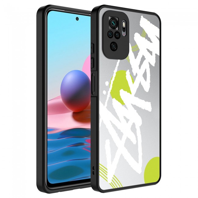 Xiaomi Redmi Note 10S Kılıf Aynalı Desenli Kamera Korumalı Parlak Zore Mirror Kapak Xiaomi Redmi Note 10S Kılıf Aynalı Desenli Kamera Korumalı Parlak Zore Mirror Kapak
