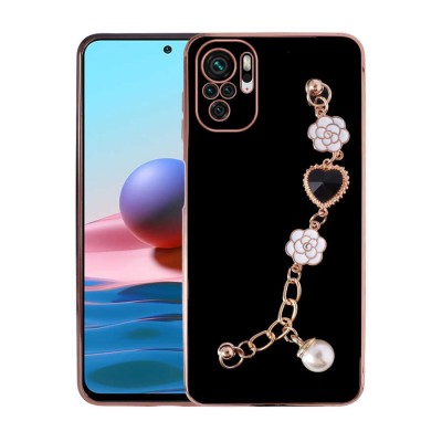 Bal-z Xiaomi Redmi Note 10S Kılıf El Tutamaçlı Kamera Korumalı  Taka Silikon Kapak