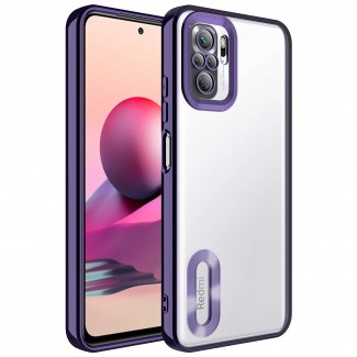 Xiaomi Redmi Note 10S Kılıf Kamera Korumalı Logo Gösteren Zore Omega Kapak Xiaomi Redmi Note 10S Kılıf Kamera Korumalı Logo Gösteren Zore Omega Kapak