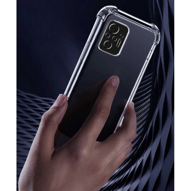 Bal-z Xiaomi Redmi Note 10S Kılıf  Kamera Korumalı Nitro Anti Shock Silikon