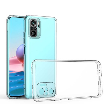 Bal-z Xiaomi Redmi Note 10S Kılıf  Kamera Korumalı Süper Silikon Kapak