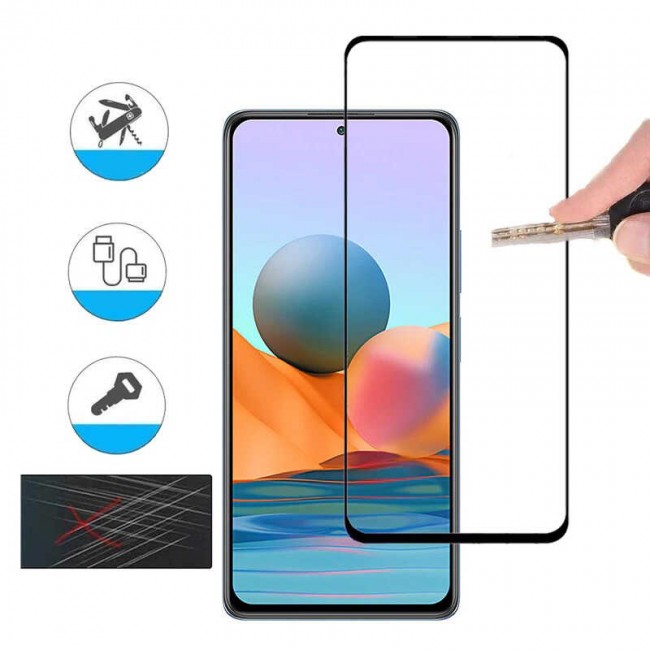 Xiaomi Redmi Note 10S Zore Kenarları Kırılmaya Dayanıklı Cam Ekran Koruyucu Xiaomi Redmi Note 10S Zore Kenarları Kırılmaya Dayanıklı Cam Ekran Koruyucu