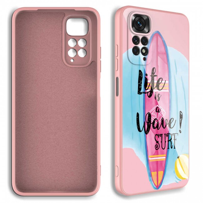 Xiaomi Redmi Note 11 Global Kılıf Kamera Korumalı Desenli Sert Silikon Zore Epoksi Kapak Xiaomi Redmi Note 11 Global Kılıf Kamera Korumalı Desenli Sert Silikon Zore Epoksi Kapak